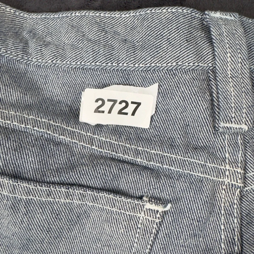 Brooklyn Xpress Denim Cargo Shorts Mens 36 Blue Y2K Baggy JNCO Type